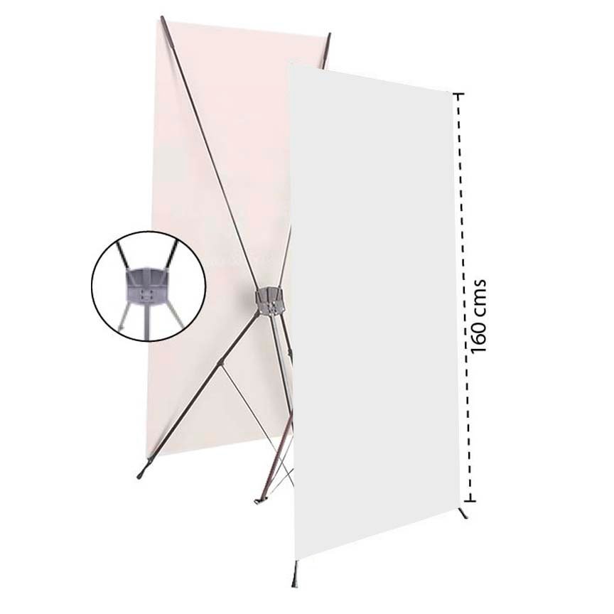X Banner tipo Araña de 60×160 cms